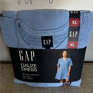 GAP Light Blue Gauze Dress